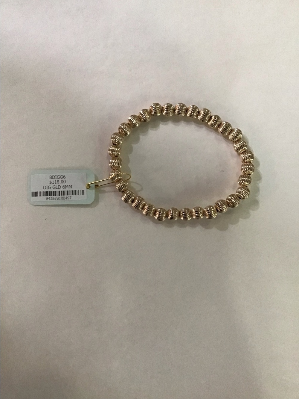 Enewton Brand new Dignity Classic Gold 6 MM beaded bracelet NWT